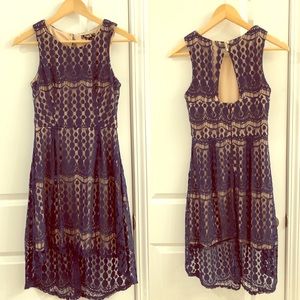 Navy semi formal dress
